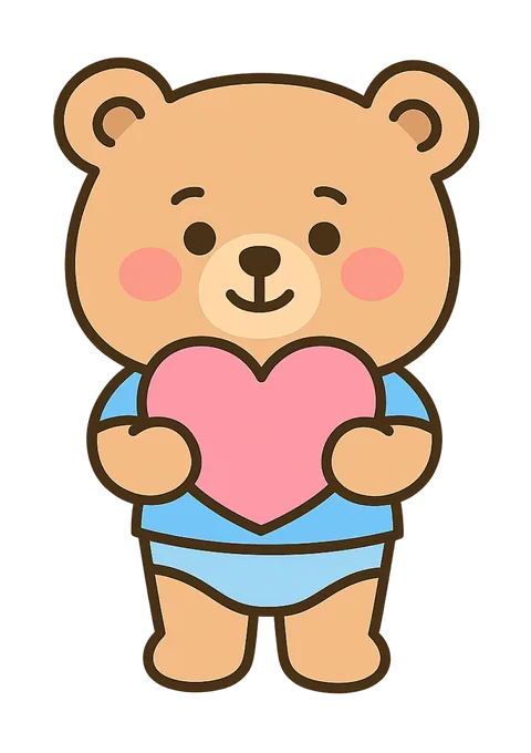小児科のピュアベアのキャラクター