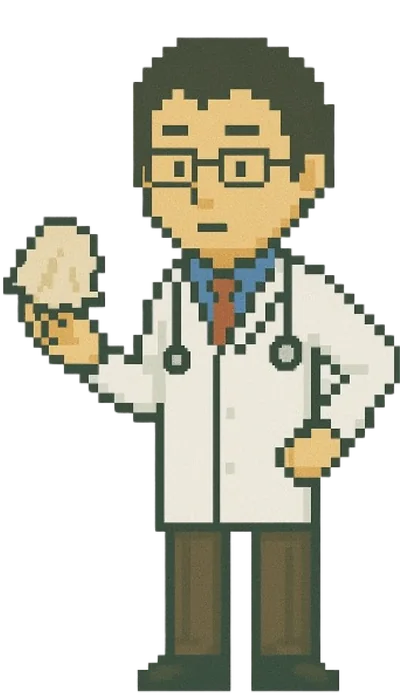 アレルギー内科のドット絵キャラクター