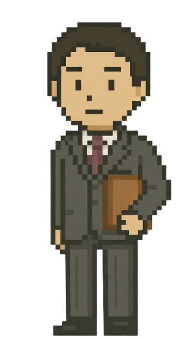 医系技官（行政）のドット絵キャラクター